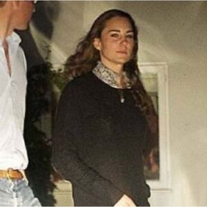 Black Floral GAP Boyfriend Fit Shirt ASO Kate Middleton